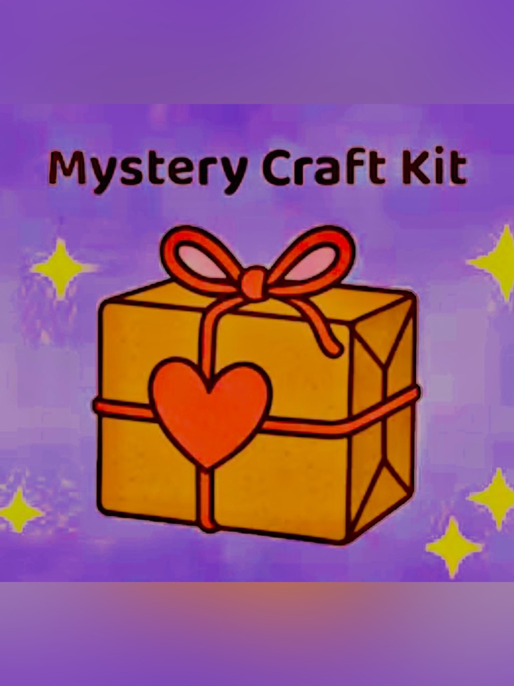 Mystery Craft Kit Set of 4:Embroidery, cross stitch, crafting, new and vintage!